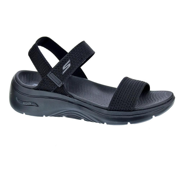 Sandalias Skechers zapatos Mujer modelo Arch Fit 2.0 BBK Negro 
