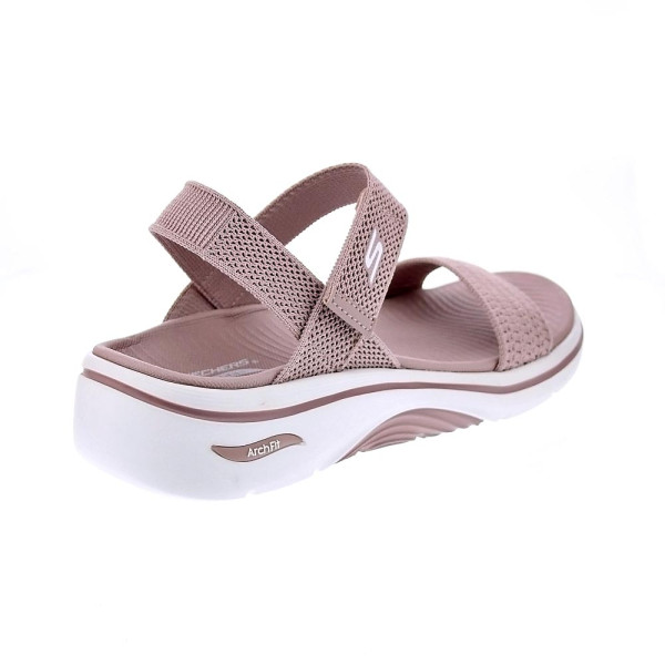 Sandalias Skechers zapatos Mujer modelo Arch Fit 2.0 Rosa 