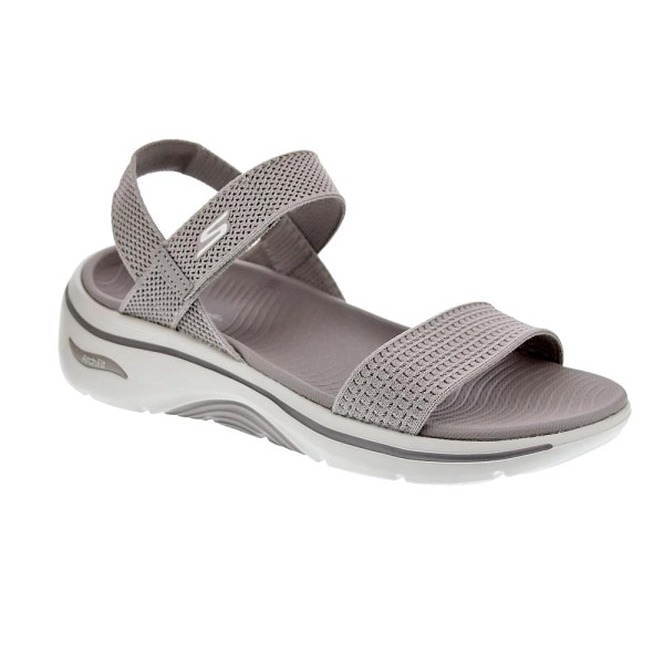 Sandalias Skechers zapatos Mujer modelo Arch Fit 2.0 Gris 