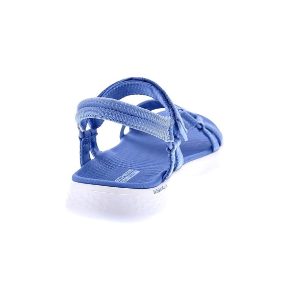 Sandalias Skechers zapatos Mujer modelo Go Walk Flex Sandal Azul 