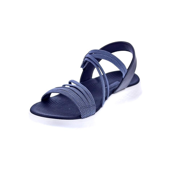 Sandalias Skechers zapatos Mujer modelo Go Walk Flex Azul 