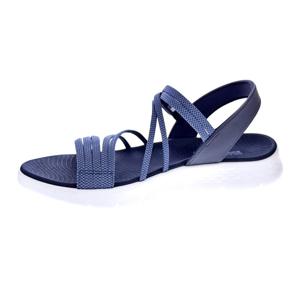 Sandalias Skechers zapatos Mujer modelo Go Walk Flex Azul 