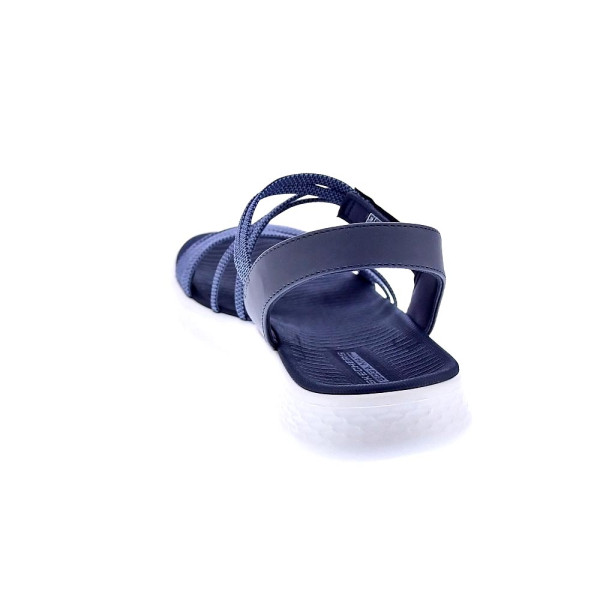 Sandalias Skechers zapatos Mujer modelo Go Walk Flex Azul 