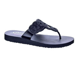 Chanclas Skechers zapatos Mujer modelo Limitless Glamour Negro  2