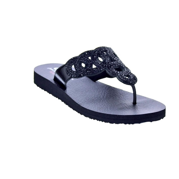 Chanclas Skechers zapatos Mujer modelo Limitless Glamour Negro 