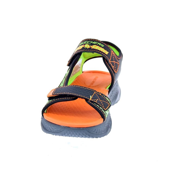 Sandalias Skechers zapatos Niño modelo Creature Splash Negro 