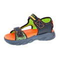 Sandalias Skechers zapatos Niño modelo Creature Splash Negro 