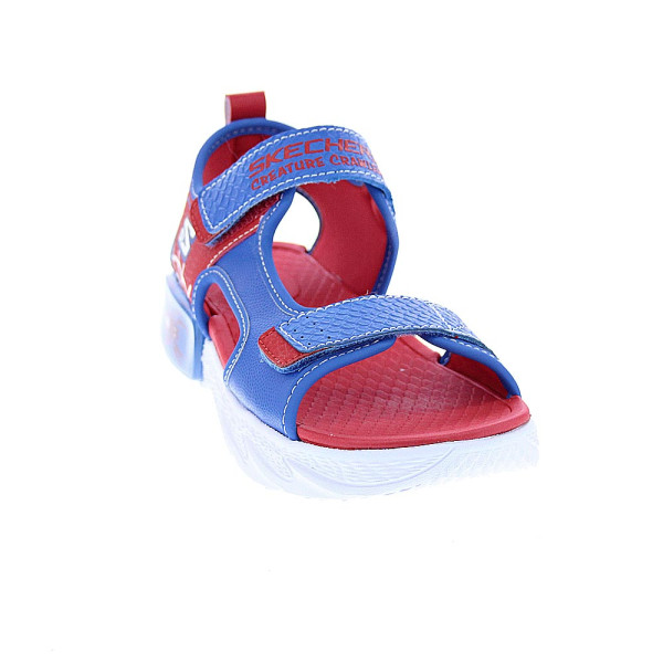 Sandalias Skechers zapatos Niño modelo Creature Splash Azul 