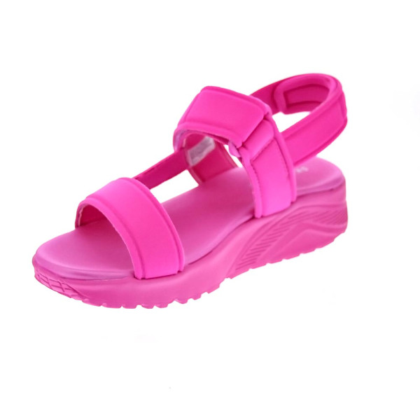 Sandalias Skechers zapatos Niña modelo Sunny Stand Rosa 
