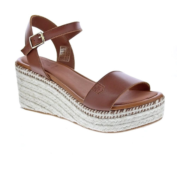 Sandalias Popa zapatos Mujer modelo Arambol Piel Marrón 