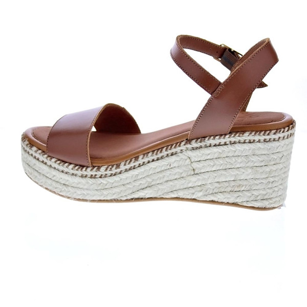 Sandalias Popa zapatos Mujer modelo Arambol Piel Marrón 