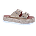 Sandalias Popa zapatos Mujer modelo Collao Serraje Beige 