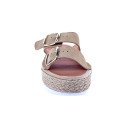 Sandalias Popa zapatos Mujer modelo Collao Serraje Beige 