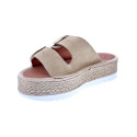 Sandalias Popa zapatos Mujer modelo Collao Serraje Beige 