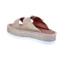 Sandalias Popa zapatos Mujer modelo Collao Serraje Beige 