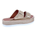 Sandalias Popa zapatos Mujer modelo Collao Serraje Beige 