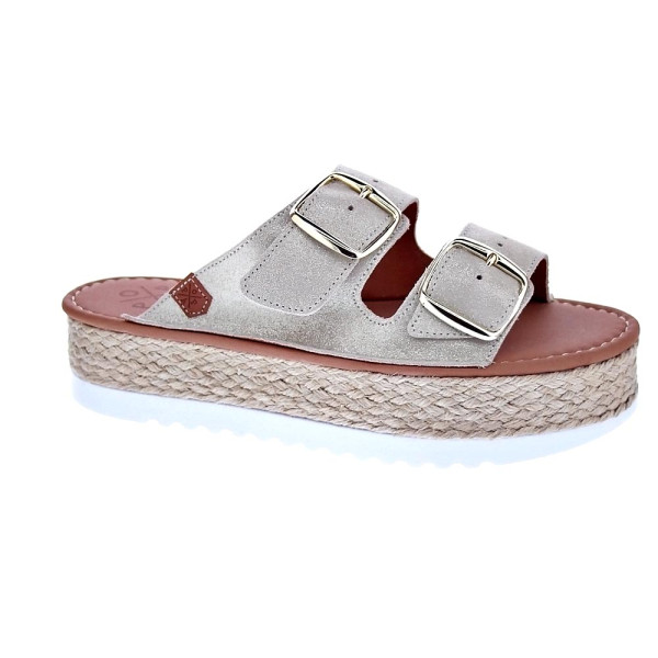 Sandalias Popa zapatos Mujer modelo Collao Boreal Oro 