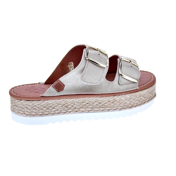 Sandalias Popa zapatos Mujer modelo Collao Boreal Oro 