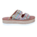 Sandalias Popa zapatos Mujer modelo Collao Multi Multicolor 