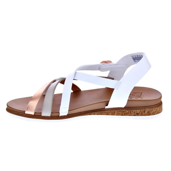 Sandalias Skechers zapatos Mujer modelo Peak Rank Blanco 