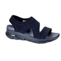 Sandalias Skechers zapatos Mujer modelo Brightest Day Negro 