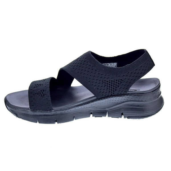 Sandalias Skechers zapatos Mujer modelo Brightest Day Negro 