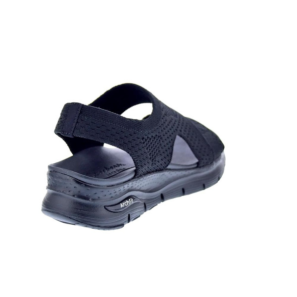 Sandalias Skechers zapatos Mujer modelo Brightest Day Negro 