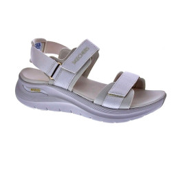 Sandalias Skechers zapatos Mujer modelo Arch Fit 2.0 Blanco  2