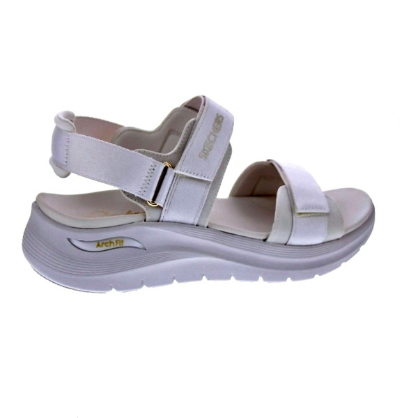 Sandalias Skechers zapatos Mujer modelo Arch Fit 2.0 Blanco 