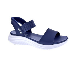 Sandalias Skechers zapatos Mujer modelo Slip-Ins Ultra Flex 3.0 Azul  2