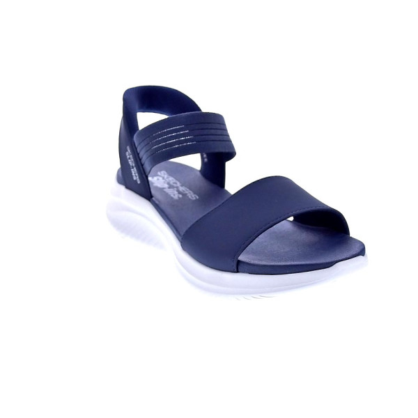 Sandalias Skechers zapatos Mujer modelo Slip-Ins Ultra Flex 3.0 Azul 