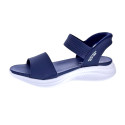 Sandalias Skechers zapatos Mujer modelo Slip-Ins Ultra Flex 3.0 Azul 