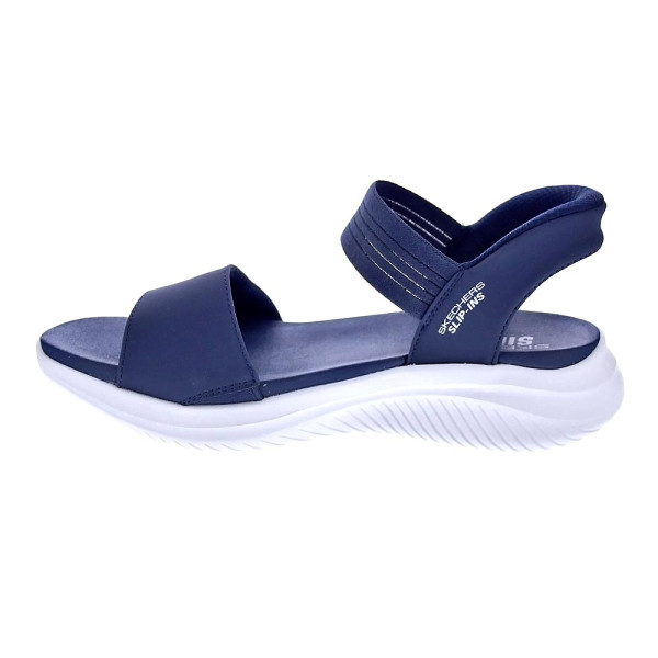 Sandalias Skechers zapatos Mujer modelo Slip-Ins Ultra Flex 3.0 Azul 