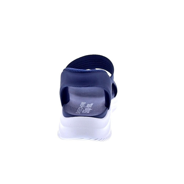 Sandalias Skechers zapatos Mujer modelo Slip-Ins Ultra Flex 3.0 Azul 