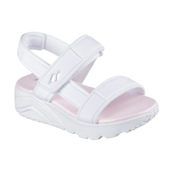 Sandalias Skechers zapatos Niña modelo Sunny Stand Blanco  2