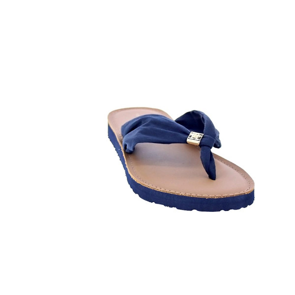 Chanclas Tommy Hilfiger zapatos Mujer modelo Elevated Beach Azul 