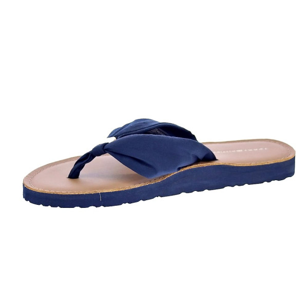 Chanclas Tommy Hilfiger zapatos Mujer modelo Elevated Beach Azul 