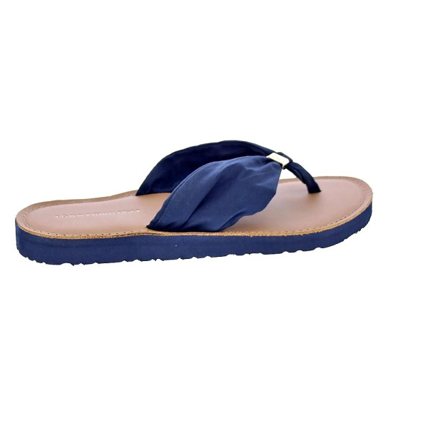 Chanclas Tommy Hilfiger zapatos Mujer modelo Elevated Beach Azul 