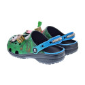 Zuecos Crocs zapatos Niño modelo Minecraft Cls Verde 