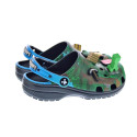 Zuecos Crocs zapatos Niño modelo Minecraft Cls Verde 
