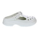 Zuecos Crocs zapatos Mujer modelo Classic Mary Jane Blanco 