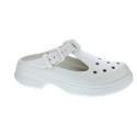 Zuecos Crocs zapatos Mujer modelo Classic Mary Jane Blanco 