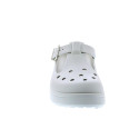 Zuecos Crocs zapatos Mujer modelo Classic Mary Jane Blanco 