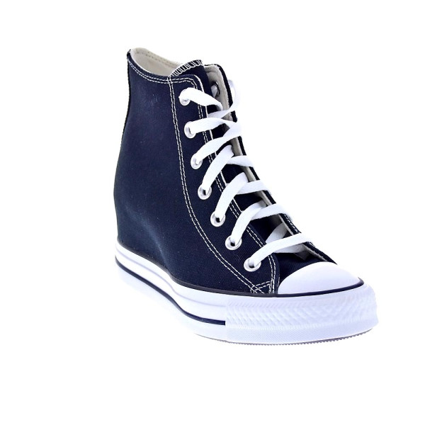 Zapatillas botas Converse zapatos Mujer modelo Chuck Taylor Ctas Wedge Cuña Negro Cordón