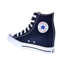 Zapatillas botas Converse zapatos Mujer modelo Chuck Taylor Ctas Wedge Cuña Negro Cordón