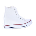 Zapatillas botas Converse zapatos Mujer modelo Chuck Taylor Ctas Wedge Cuña Blanco Cordón