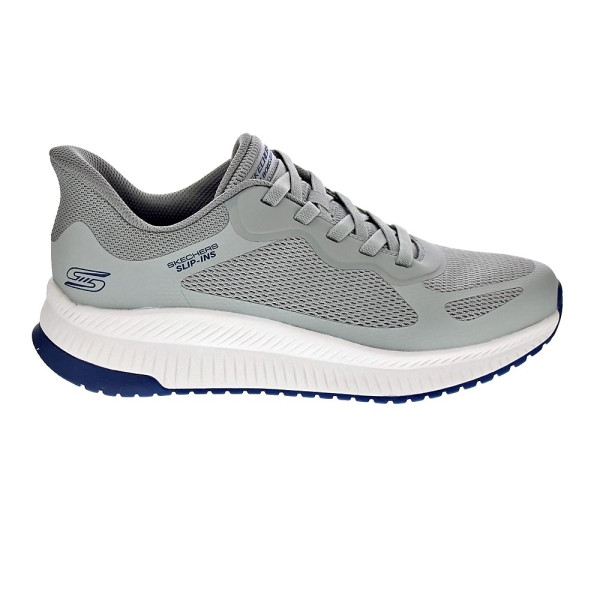 Zapatillas Skechers zapatos Hombre modelo Slipins Bobs Squad Verde Elástico