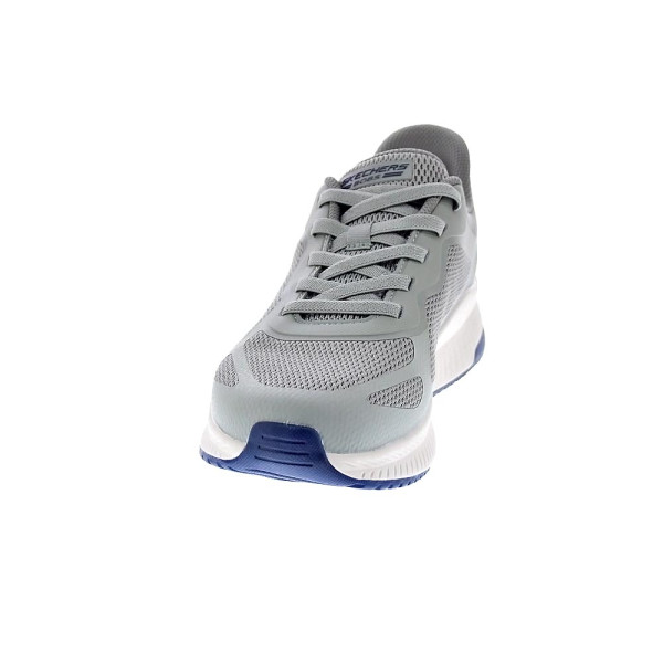 Zapatillas Skechers zapatos Hombre modelo Slipins Bobs Squad Verde Elástico