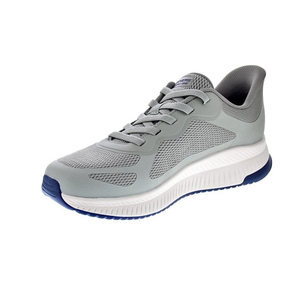 Zapatillas Skechers zapatos Hombre modelo Slipins Bobs Squad Verde Elástico