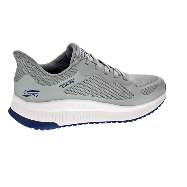 Zapatillas Skechers zapatos Hombre modelo Slipins Bobs Squad Verde Elástico